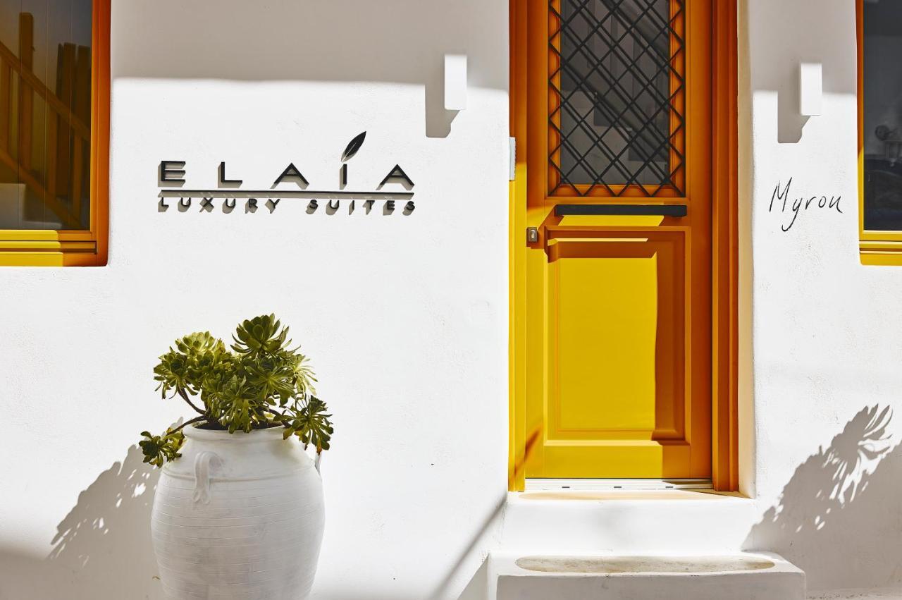 Elaia Luxury Suites Mykonos Mykonos Town Eksteriør billede