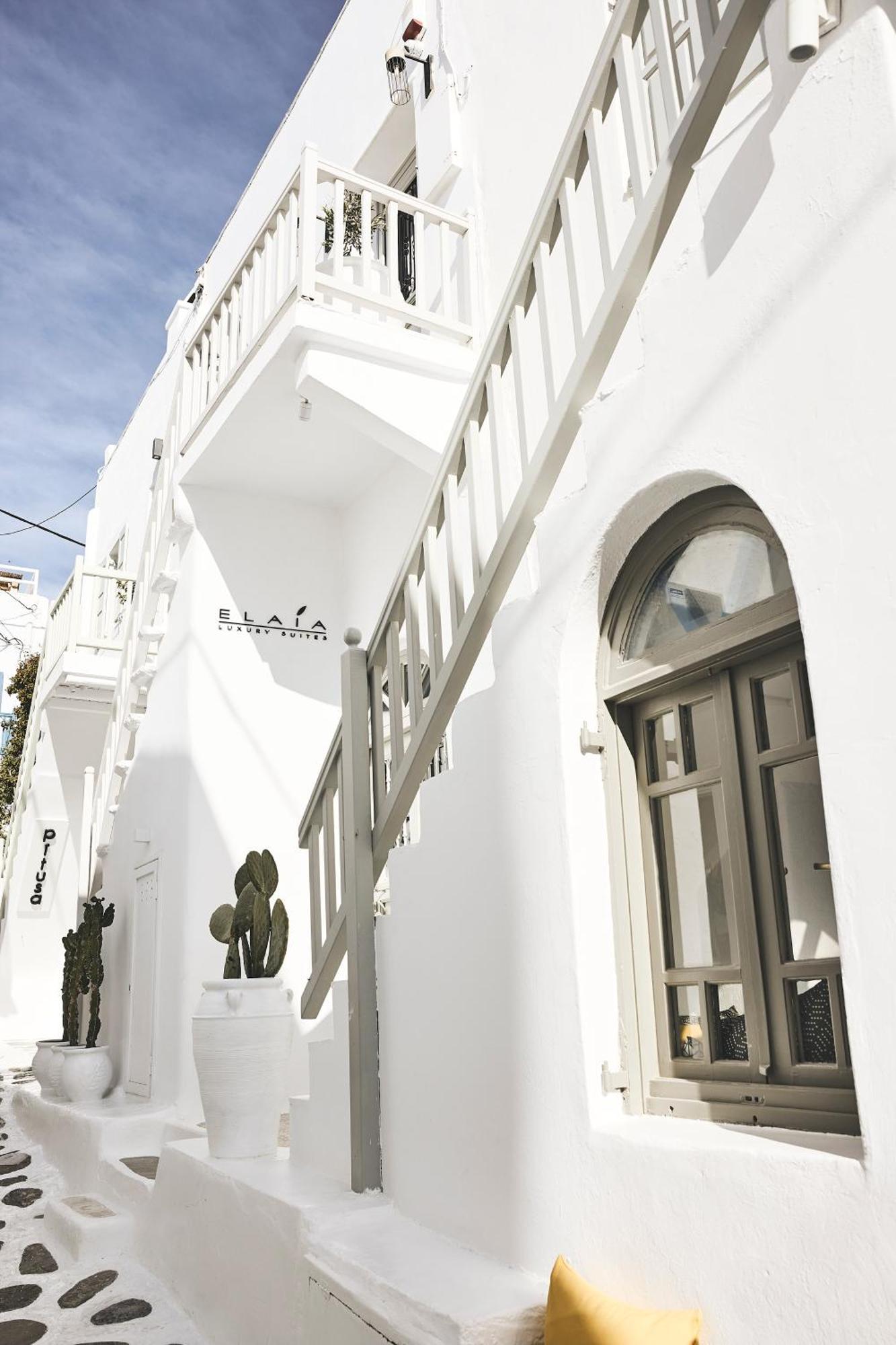 Elaia Luxury Suites Mykonos Mykonos Town Eksteriør billede