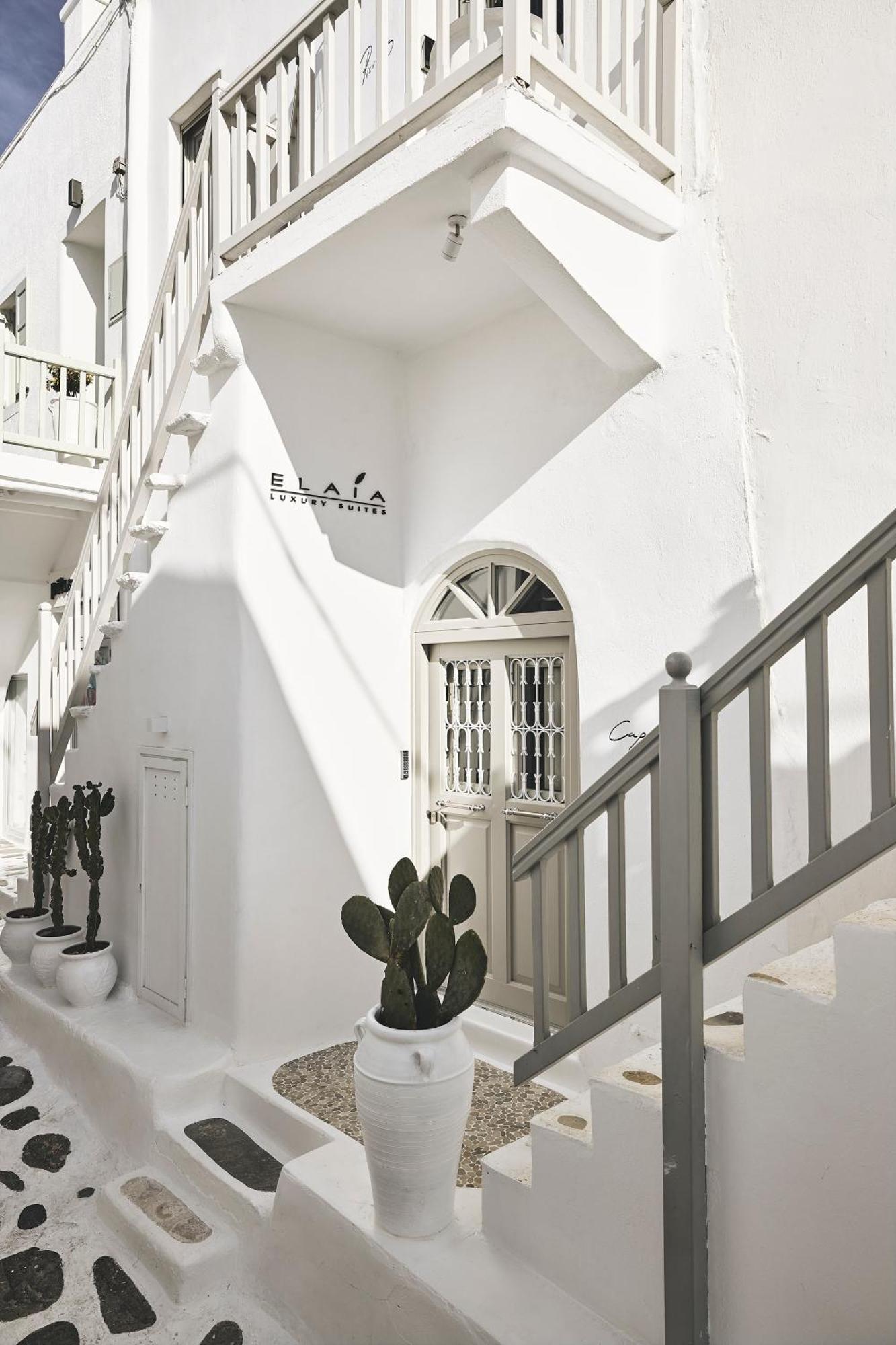 Elaia Luxury Suites Mykonos Mykonos Town Eksteriør billede